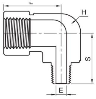 Reducing Street Elbow Dimensions